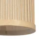 GLOBOSTAR® NOMAD 01978 Boho Φωτιστικό Τοίχου - Απλίκα με Ντουί 1 x E27 AC 220-240V IP20 - Μπεζ - Μ16 x Π26.5 x Υ47cm