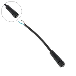Σύνδεσμος τροφοδοσίας 2 Pin για Wall Washers & Προβολείς CONNECTOR IP65 μαύρος 20x1.5x1.5cm