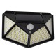Αυτόνομο ηλιακό φωτιστικό LED SMD 10W 1000lm ψυχρό φως 6000K IP65 με ενσωματωμένη μπαταρία 1200mAh & αισθητήρα ημέρας-νύχτας-κίνησης