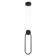 Κρεμαστό Φωτιστικό ILDI Design LED CCT 12W 1440lm 300° AC 220-240V - Εναλλαγή Φωτισμού μέσω Διακόπτη On/Off All In One - Μαύρο GloboStar® ILDI 61088 Κρεμαστό Φωτιστικό Οροφής Design LED CCT 12W 1440lm 300° AC 220-240V - Εναλλαγή Φωτισμού μέσω Διακόπτη On/Off All In One Ψυχρό 6000k+Φυσικό 4500k+Θερμό 2700k Μ10 x Π2.3 x Υ38cm - Μαύρο