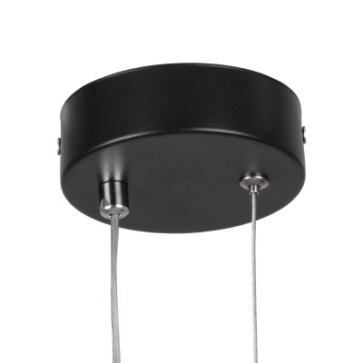 Κρεμαστό Φωτιστικό ILDI Design LED CCT 12W 1440lm 300° AC 220-240V - Εναλλαγή Φωτισμού μέσω Διακόπτη On/Off All In One - Μαύρο GloboStar® ILDI 61088 Κρεμαστό Φωτιστικό Οροφής Design LED CCT 12W 1440lm 300° AC 220-240V - Εναλλαγή Φωτισμού μέσω Διακόπτη On/Off All In One Ψυχρό 6000k+Φυσικό 4500k+Θερμό 2700k Μ10 x Π2.3 x Υ38cm - Μαύρο