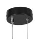 Κρεμαστό Φωτιστικό ILDI Design LED CCT 12W 1440lm 300° AC 220-240V - Εναλλαγή Φωτισμού μέσω Διακόπτη On/Off All In One - Μαύρο GloboStar® ILDI 61088 Κρεμαστό Φωτιστικό Οροφής Design LED CCT 12W 1440lm 300° AC 220-240V - Εναλλαγή Φωτισμού μέσω Διακόπτη On/Off All In One Ψυχρό 6000k+Φυσικό 4500k+Θερμό 2700k Μ10 x Π2.3 x Υ38cm - Μαύρο