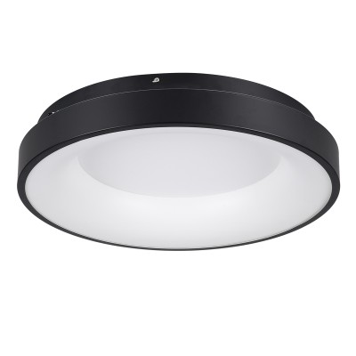 Πλαφονιέρα Οροφής Δαχτυλίδι-Κύκλος LED SALEM CCT 75W 8625lm 120° AC 220-240V - Εναλλαγή Φωτισμού μέσω Τηλεχειριστηρίου All In One - Μαύρο GloboStar® SALEM 61233 Πλαφονιέρα Οροφής Δαχτυλίδι-Κύκλος LED CCT 75W 8625lm 120° AC 220-240V - Εναλλαγή Φωτισμού μέσω Τηλεχειριστηρίου All In One Ψυχρό 6000k+Φυσικό 4500k+Θερμό 2700k Dimmable Φ45cm - Μαύρο - 3 Years Warranty