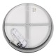 Πλαφονιέρα Οροφής Δαχτυλίδι-Κύκλος LED SALEM CCT 75W 8625lm 120° AC 220-240V - Εναλλαγή Φωτισμού μέσω Τηλεχειριστηρίου All In One - Μαύρο GloboStar® SALEM 61233 Πλαφονιέρα Οροφής Δαχτυλίδι-Κύκλος LED CCT 75W 8625lm 120° AC 220-240V - Εναλλαγή Φωτισμού μέσω Τηλεχειριστηρίου All In One Ψυχρό 6000k+Φυσικό 4500k+Θερμό 2700k Dimmable Φ45cm - Μαύρο - 3 Years Warranty