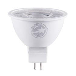 Σποτ λάμπα LED MR16 ισχύος 7W ψυχρό φως 6000Κ 770lm με γωνία δέσμης 38°τάση 12-24V IP20 Φ5 x Υ4.2cm