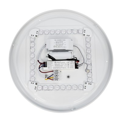Πλαφονιέρα Οροφής LED EMERGANO 30W 3000lm 120° AC 220-240V με Ενσωματωμένο Σύστημα Emergency Li-ion 3450mAh/12.8Wh με Αυτονομία έως 3hrs - Αδιάβροχη IP54 Φ38 x Υ5.3cm Ψυχρό Λευκό 6000K - Λευκό GloboStar® EMERGANO 60992 Πλαφονιέρα Οροφής LED 30W 3000lm 120° AC 220-240V με Ενσωματωμένο Σύστημα Emergency Li-ion 3450mAh/12.8Wh με Αυτονομία έως 3hrs - Αδιάβροχη IP54 Φ38 x Υ5.3cm Ψυχρό Λευκό 6000K - Λευκό - Bridgelux Chips - 3 Years Warranty