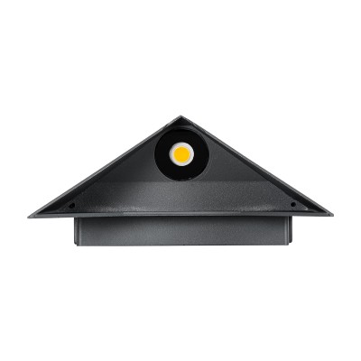 Μοντέρνο φωτιστικό τοίχου - απλίκα LED kelvo® STEALTH 10W 1000lm 60° AC 220-240V αδιάβροχο IP65 θερμό λευκό 2700K με Bridgelux COB chip & TÜV SÜD driver γκρι ανθρακί ματ 17x7,5x17cm Μοντέρνο φωτιστικό τοίχου - απλίκα LED kelvo® STEALTH 10W 1000lm 60° AC 220-240V αδιάβροχο IP65 θερμό λευκό 2700K με Bridgelux COB chip & TÜV SÜD driver γκρι ανθρακί ματ 17x7,5x17cm