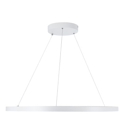 Κρεμαστό Φωτιστικό Δαχτυλίδι-Κύκλος LED DIAMOND CCT 67W 7504lm 360° AC 220-240V - Εναλλαγή Φωτισμού μέσω Τηλεχειριστηρίου All In One - Λευκό GloboStar® DIAMOND 61521 Κρεμαστό Φωτιστικό Δαχτυλίδι-Κύκλος LED CCT 67W 7504lm 360° AC 220-240V - Εναλλαγή Φωτισμού μέσω Τηλεχειριστηρίου All In One Ψυχρό 6000k+Φυσικό 4500k+Θερμό 2700k Dimmable Φ80cm - Λευκό - 3 Years Warranty