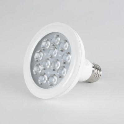 Λάμπα LED E27 PAR30 Σποτ 12W 1164lm 36° AC 220-240V IP20 Φ9.5 x Υ9.5cm Φυσικό Λευκό 4500K Dimmable
