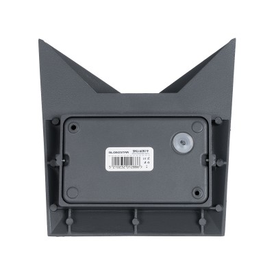 Μοντέρνο φωτιστικό τοίχου - απλίκα LED kelvo® STEALTH 10W 1000lm 60° AC 220-240V αδιάβροχο IP65 θερμό λευκό 2700K με Bridgelux COB chip & TÜV SÜD driver γκρι ανθρακί ματ 17x7,5x17cm Μοντέρνο φωτιστικό τοίχου - απλίκα LED kelvo® STEALTH 10W 1000lm 60° AC 220-240V αδιάβροχο IP65 θερμό λευκό 2700K με Bridgelux COB chip & TÜV SÜD driver γκρι ανθρακί ματ 17x7,5x17cm