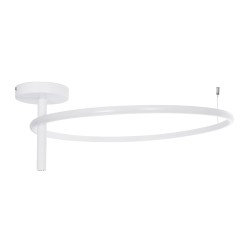 Μοντέρνο φωτιστικό οροφής VERONA LED 36W 4032lm 360° AC 220-240V IP20 ρυθμιζόμενο λευκό CCT λευκό ματ 60x60x23cm