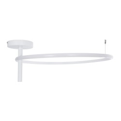 Μοντέρνο φωτιστικό οροφής VERONA LED 36W 4032lm 360° AC 220-240V IP20 ρυθμιζόμενο λευκό CCT λευκό ματ 60x60x23cm