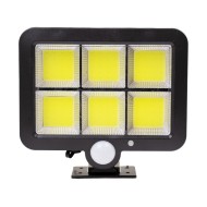 Προβολέας αυτόνομος ηλιακός LED  6000K ψυχρό φως 35W 1800lm με ενσωματωμένη μπαταρία φωτοβολταϊκό πάνελ και αισθητήρα ημέρας-νύχτας και κίνησης αδιάβροχος IP65