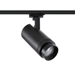 Προβολέας led ράγας 4 καλωδίων μαύρος 40W 230V 4000k ενδιάμεσο λευκό φως ελεγχόμενης δέσμης Προβολέας led ράγας 4 καλωδίων μαύρος 40W 230V 4000k ενδιάμεσο λευκό φως ελεγχόμενης δέσμης