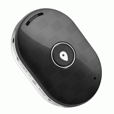 Mini GPS εντοπισμού θέσης Q60-BK 400mAh αδιάβροχο μαύρο για απομακρυσμένη παρακολούθηση