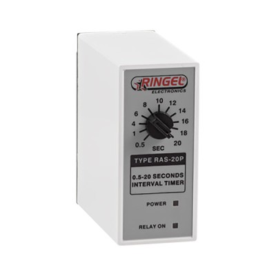 Delay off μετά από διακοπή τάσης RINGEL RAS-20P 0.5sec - 20sec 11pin με τροφοδοσία 24V AC