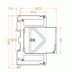 Ρελέ ισχύος ράγας 4x25A 4NO 240V AC GACIA