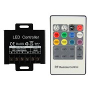 RGB controller με τηλεχειριστήριο 12VDC 240W & 24VDC 480W για ταινίες Led εναλλαγής χρωμάτων