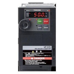 Ρυθμιστής στροφών κινητήρων - inverter 230V 0,40KW 0,55HP 3,3A TOSHIBA VF-S15S 2004 Ρυθμιστής στροφών κινητήρων - inverter 230V 0,40KW 0,55HP 3,3A TOSHIBA VF-S15S 2004