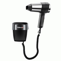 Σεσουάρ μαλλιών VALERA ACTION SUPER PLUS BLACK 1200W τύπου με επιτοίχια βάση στήριξης