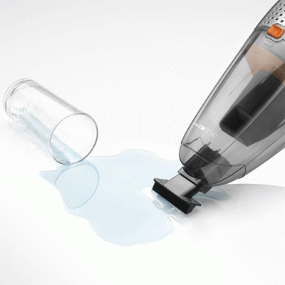 Επαναφορτιζόμενο σκουπάκι χειρός CLATRONIC CL AKS 832 wet & dry 230V με ενδεικτική λυχνία φόρτισης Επαναφορτιζόμενο σκουπάκι χειρός CLATRONIC CL AKS 832 wet & dry 230V με ενδεικτική λυχνία φόρτισης