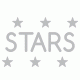 Παιδικό φωτιστικό κομοδίνου Stars Gray δέχεται λαμπτήρες με ντουί Ε14