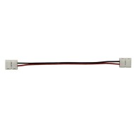 Συνδετήρας διπλός 2 καλωδίων για ταινία LED 8mm μονόχρωμη