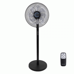 Ανεμιστήρας επιδαπέδιος 60W με ορθοστάτη LED οθόνη και τηλεχειριστήριο Φ40 