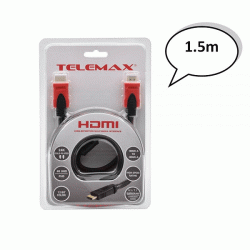 Καλώδιο HDMI σε HDMI 1.5m υψηλής απόδοσης με ειδική πλέξη καλωδίου και επίχρυσους ακροδέκτες