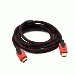 Καλώδιο HDMI σε HDMI 1.5m υψηλής απόδοσης με ειδική πλέξη καλωδίου και επίχρυσους ακροδέκτες