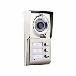 Σετ θυροτηλεόρασης VDM-30 7ʼʼ TFT LCD αποτελούμενο από 3 μόνιτορ με 1 κάμερα & 3 κουδούνια