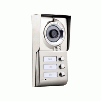 Σετ θυροτηλεόρασης VDM-30 7ʼʼ TFT LCD αποτελούμενο από 3 μόνιτορ με 1 κάμερα & 3 κουδούνια