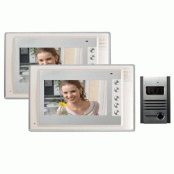 Σετ θυροτηλεόρασης VDP-312 με οθόνη 7ʼʼ TFT LCD 2 μόνιτορ & 1 κάμερα Σετ θυροτηλεόρασης VDP-312 με οθόνη 7ʼʼ TFT LCD 2 μόνιτορ & 1 κάμερα