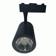 LED σποτ ράγας μαύρο 30W ΑΤΜ-ΤL5030 θερμό λευκό φώς 3000k 230V 2550lm δέσμης 24°