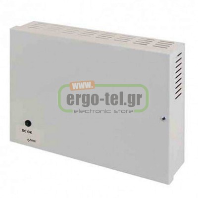 Επίτοιχο τροφοδοτικό 12-15VDC 5Α PULSAR PSDC05125T CCTV εσωτερικού χώρου σε μεταλλικό κουτί με LED Επίτοιχο τροφοδοτικό 12-15VDC 5Α PULSAR PSDC05125T CCTV εσωτερικού χώρου σε μεταλλικό κουτί με LED