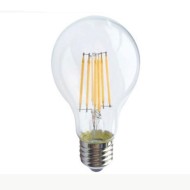 Λάμπα LED filament αχλάδι E27 A70 14W ψυχρό λευκό φως 6500k 230V AC 1870lm