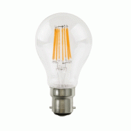 Λάμπα led Β22 8W 230V AC 6500k ψυχρό φως 915lm Vintage τύπου αχλάδι διάρκειας 30000h