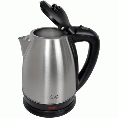 Ανοξείδωτος βραστήρας LIFE WK-001 2200W από ανοξείδωτο ατσάλι με μέγιστη χωρητικότητα 1.8L Ανοξείδωτος βραστήρας LIFE WK-001 2200W από ανοξείδωτο ατσάλι με μέγιστη χωρητικότητα 1.8L