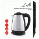 Ανοξείδωτος βραστήρας LIFE WK-001 2200W από ανοξείδωτο ατσάλι με μέγιστη χωρητικότητα 1.8L Ανοξείδωτος βραστήρας LIFE WK-001 2200W από ανοξείδωτο ατσάλι με μέγιστη χωρητικότητα 1.8L