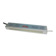 Τροφοδοτικό - led driver αλουμινίου 75W 230V AC σε 12V DC 6.3A για ταινίες & λάμπες LED στεγανό IP67