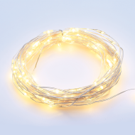 100 LED λαμπάκια σε σειρά 2,25W με θερμό χρώμα φωτός ασημί καλώδιο χαλκού & χρονοδιακόπτη IP44 10m 100 LED λαμπάκια σε σειρά 2,25W με θερμό χρώμα φωτός ασημί καλώδιο χαλκού & χρονοδιακόπτη IP44 10m