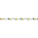 Led ταινία 5m 12W/m 24VDC 6mm  ψυχρό λευκό 6500Κ φως IP20 μη στεγανή αυτοκόλλητη κατάλληλη για εσωτερικό χώρο