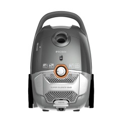Ηλεκτρική σκούπα Robin RB-1801 GREY 700W γκρι με χωρητικότητα σακούλας 3lt