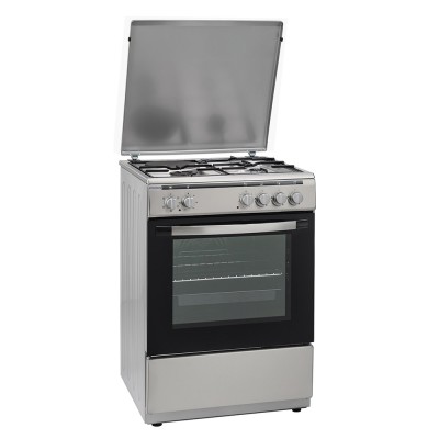 Κουζίνα ρεύματος και αερίου Robin BN-62 INOX με 3 εστίες αερίου & 1 ηλεκτρική Κουζίνα ρεύματος και αερίου Robin BN-62 INOX με 3 εστίες αερίου & 1 ηλεκτρική
