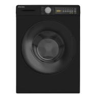 Πλυντήριο ρούχων Robin RΤ-1080Bl μαύρο χωρητικότητας 8Kg Π59,7xΒ55,7xΥ84,5cm