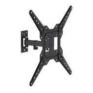 Βάση TV 23"-55" έως 30kg ρυθμιζόμενη για επίτοιχη τοποθέτηση DM PRO σε μαύρο χρώμα & κλίση +5°~-8°