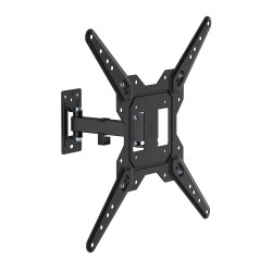 Βάση TV 23"-55" έως 30kg ρυθμιζόμενη για επίτοιχη τοποθέτηση DM PRO σε μαύρο χρώμα & κλίση +5°~-8°