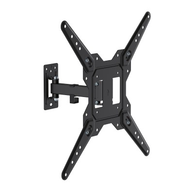 Βάση TV 23"-55" έως 30kg ρυθμιζόμενη για επίτοιχη τοποθέτηση DM PRO σε μαύρο χρώμα & κλίση +5°~-8°