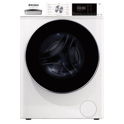 Πλυντήριο ρούχων Robin RT-1085 inox πόρτα χωρητικότητας 8Kg Π59,7xΒ52xΥ84,5cm