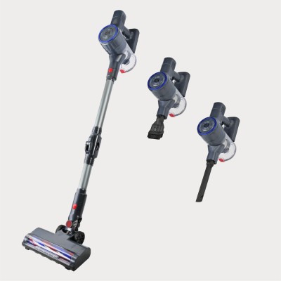 Ηλεκτρική σκούπα με μπαστούνι 2 σε 1 IQ VC-994, 600W, LED πέλμα και πλενόμενο HEPA φίλτρο